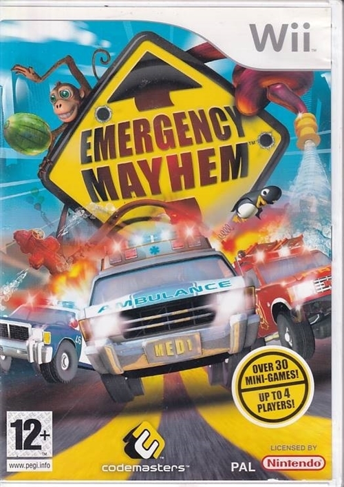 Emergency Mayhem - Wii (B Grade) (Gebraucht) (Eng)
